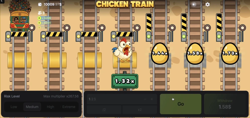 Chicken vs Train demo